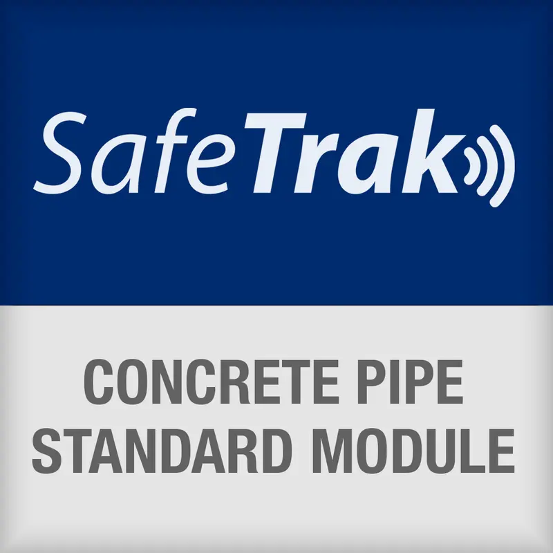 SafeTrak-Standardmodul für Betonrohre