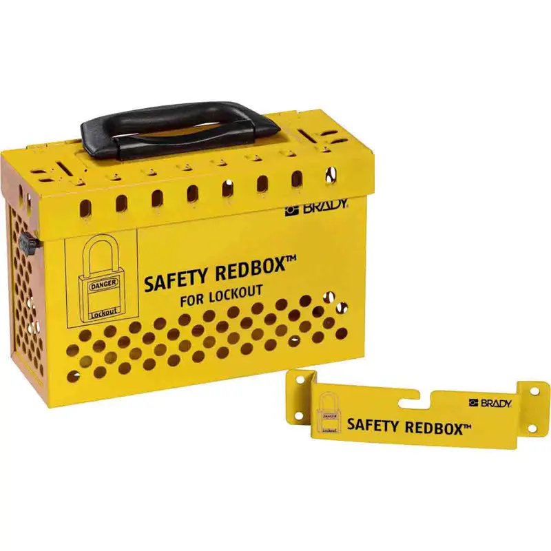 Safety Redbox Gruppenverschlusskasten - Gelb