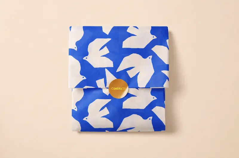 Sailing Birds Geschenkpapier