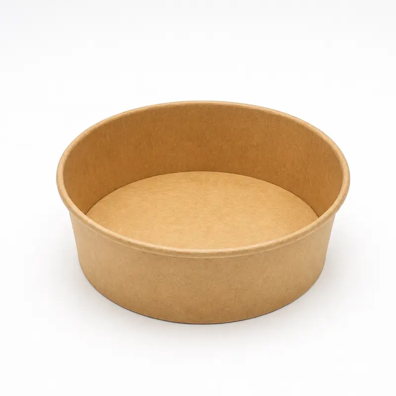 Salatschalen 1100 ml, Kraft, Ø 185mm, braun, rund, 300 Stk.