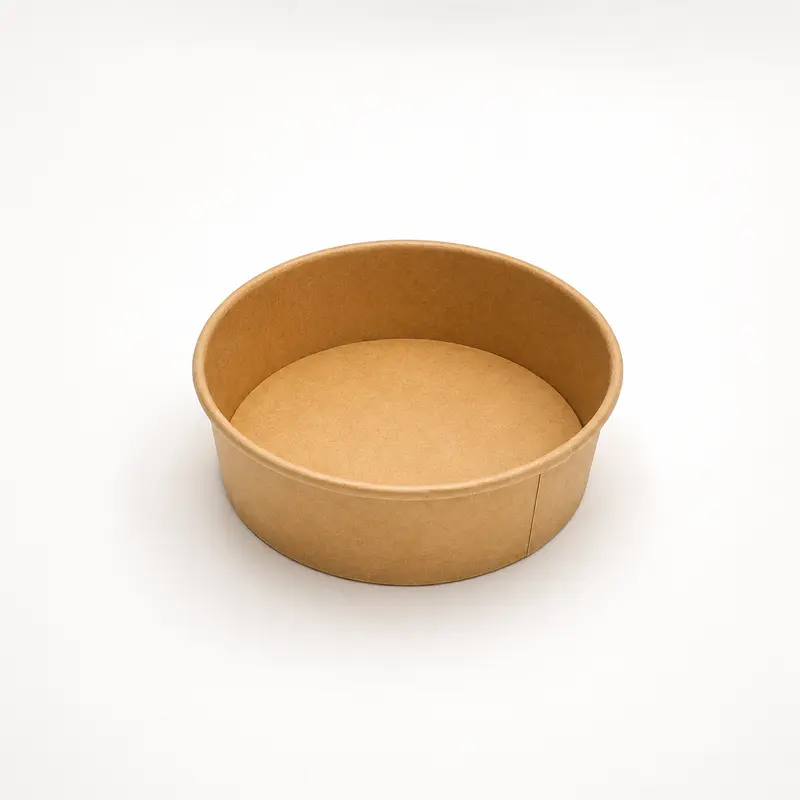 Salatschalen 500 ml, Kraft, Ø 150 mm, braun, rund, 300 Stk.