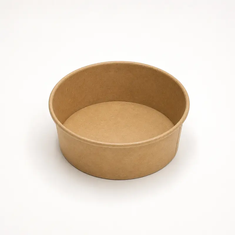 Salatschalen 750 ml, Kraft, Ø 150 mm, braun, rund, 300 Stk.