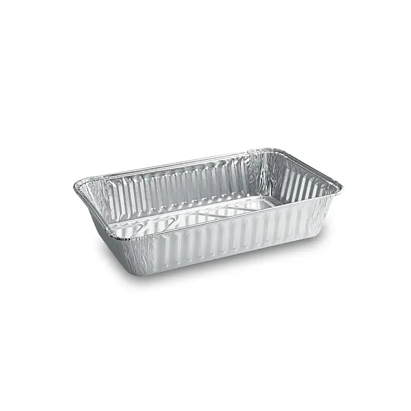 Schale (ALU) eckig 200 x 137 x 50 mm 800ml für Pasta