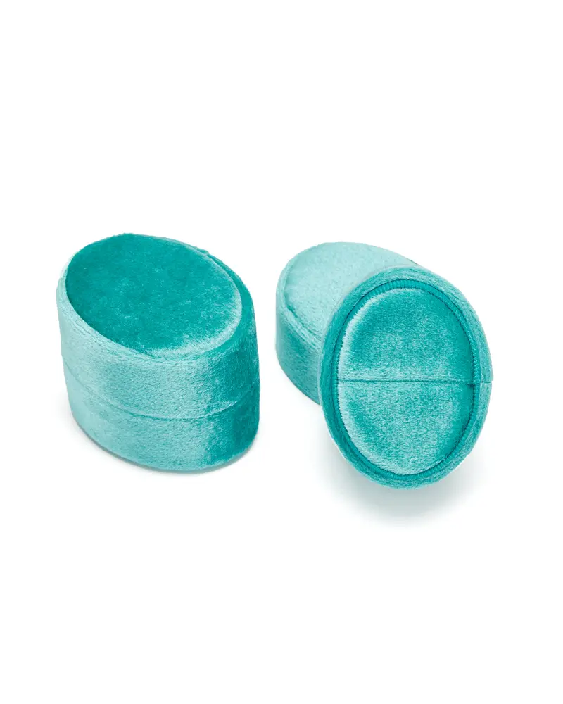 Schmucketui OVAL, 50 Stück, Inlay-Wahl
