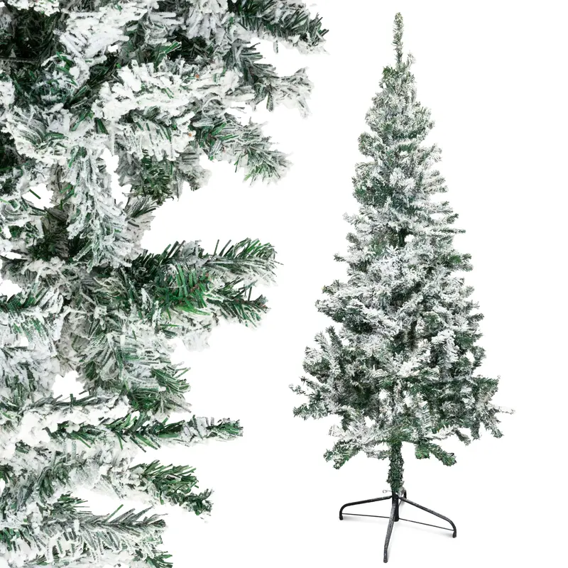Schneebedeckter künstlicher Weihnachtsbaum 180 cm dicht
