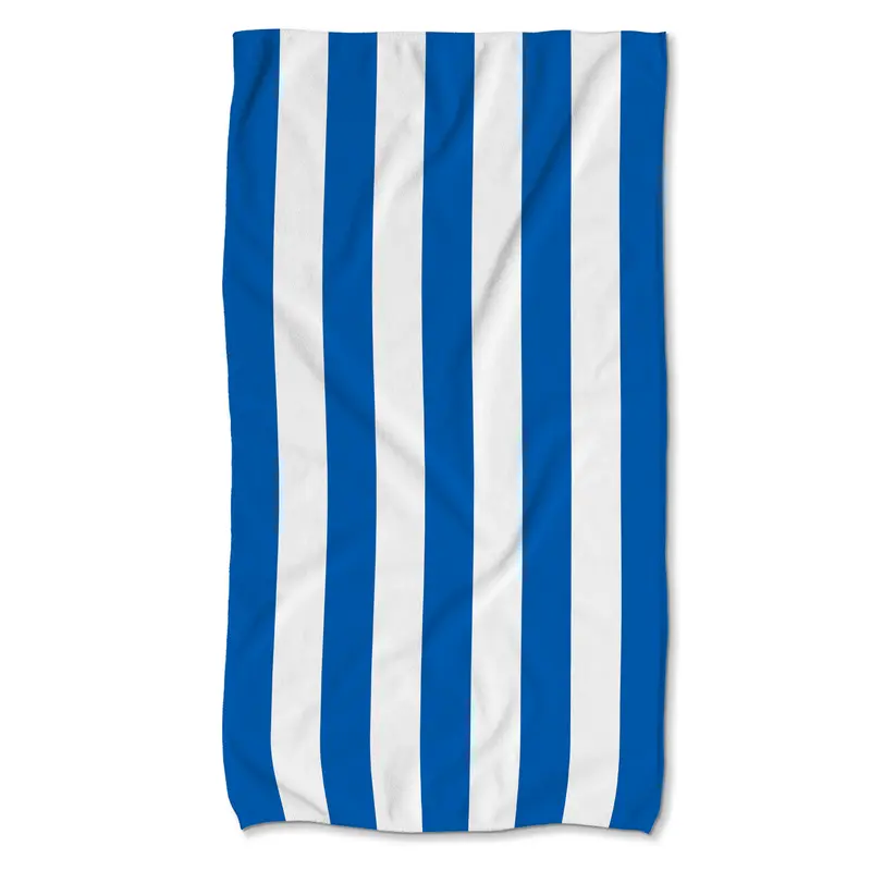 Schnelltrocknendes Strandtuch 150x80 cm Bunte Streifen