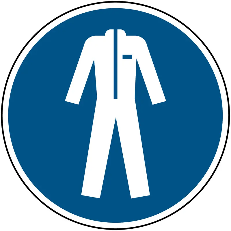 Schutzkleidung benutzen - ISO 7010