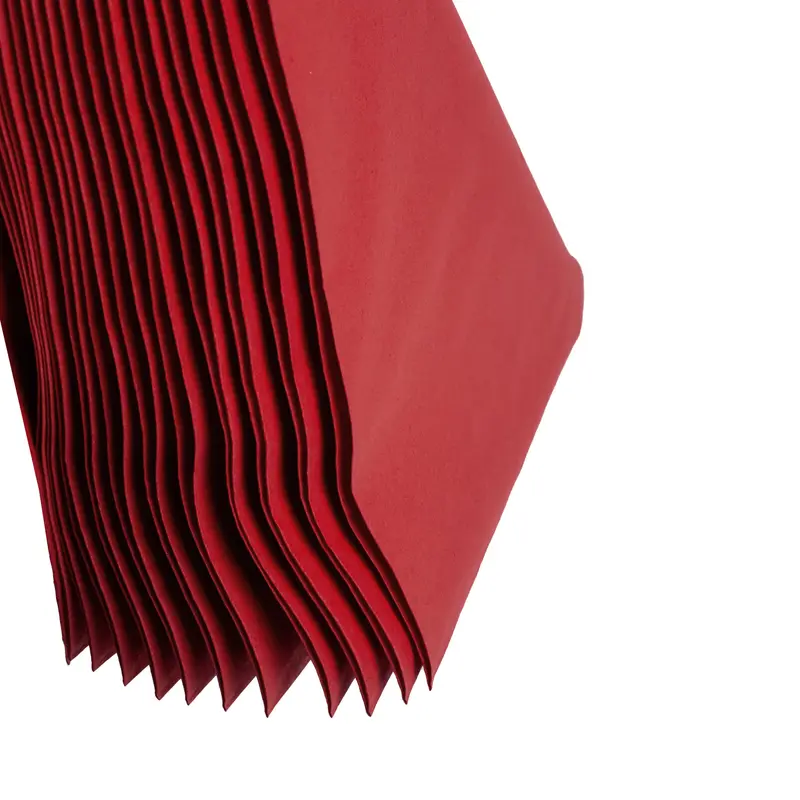 Servietten Premium – 40 × 40 cm, Zellstoff, 2-lagig, 1/4-Falz, Bordeaux