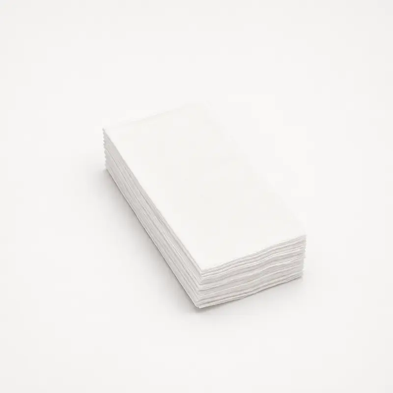Servietten Weiß, 33 x 33 cm, 1/8 Buchfalz, 2-lagig, 3000 Stk.