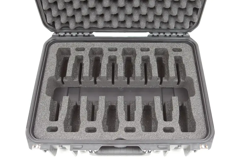Shure AD1/2 / QLX-D / ULX-D / PSM 1000 8er Set Case inkl. Inlay