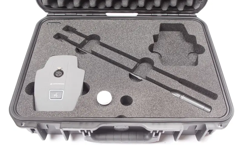 Shure MX412/S Sennheiser MAT 133-S / EW-DX TS 2er Set Case inkl. Inlay