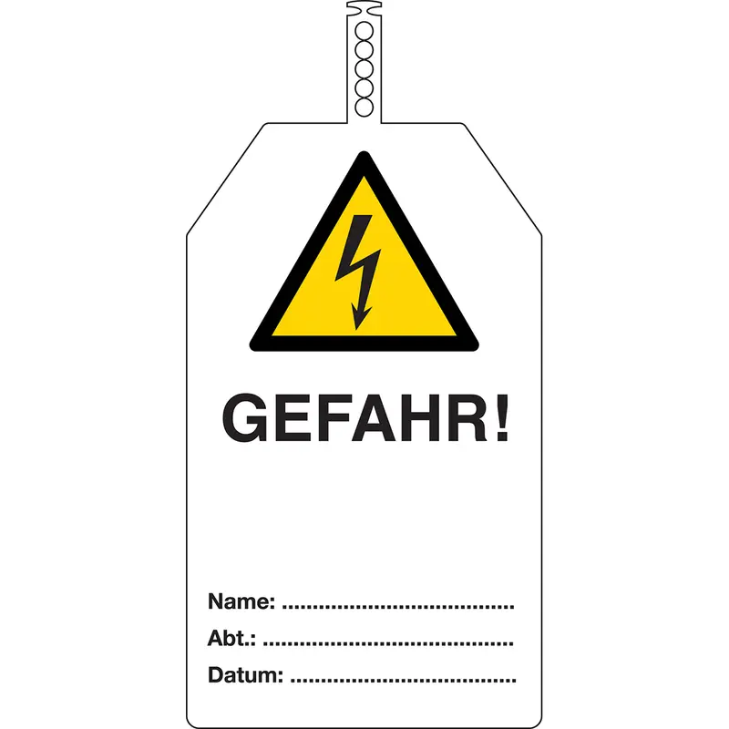 Sicherheitsanhänger