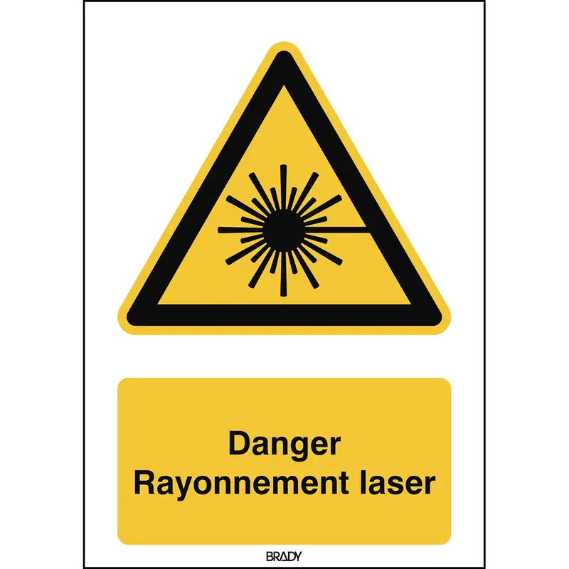 Signalisation ISO 7010 - Danger (produit francophone)