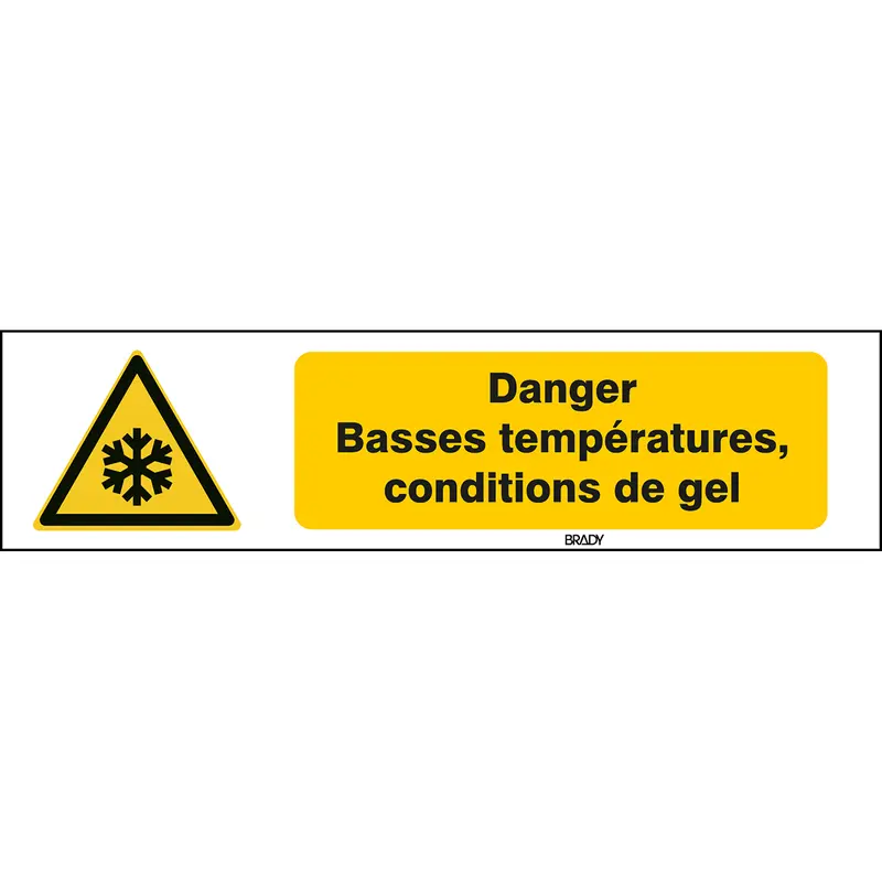 Signalisation ISO 7010 - Danger (produit francophone)