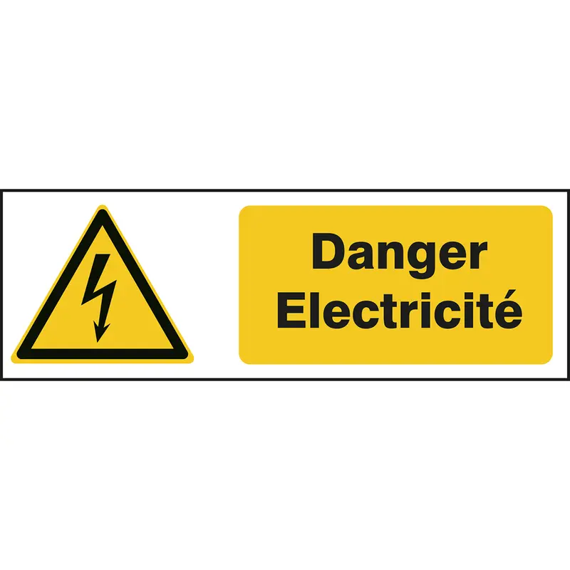 Signalisation ISO 7010 - Danger (produit francophone)