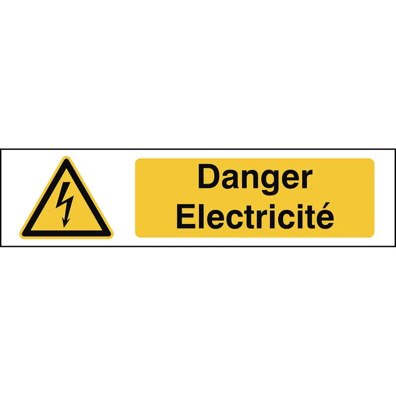 Signalisation ISO 7010 - Danger (produit francophone)