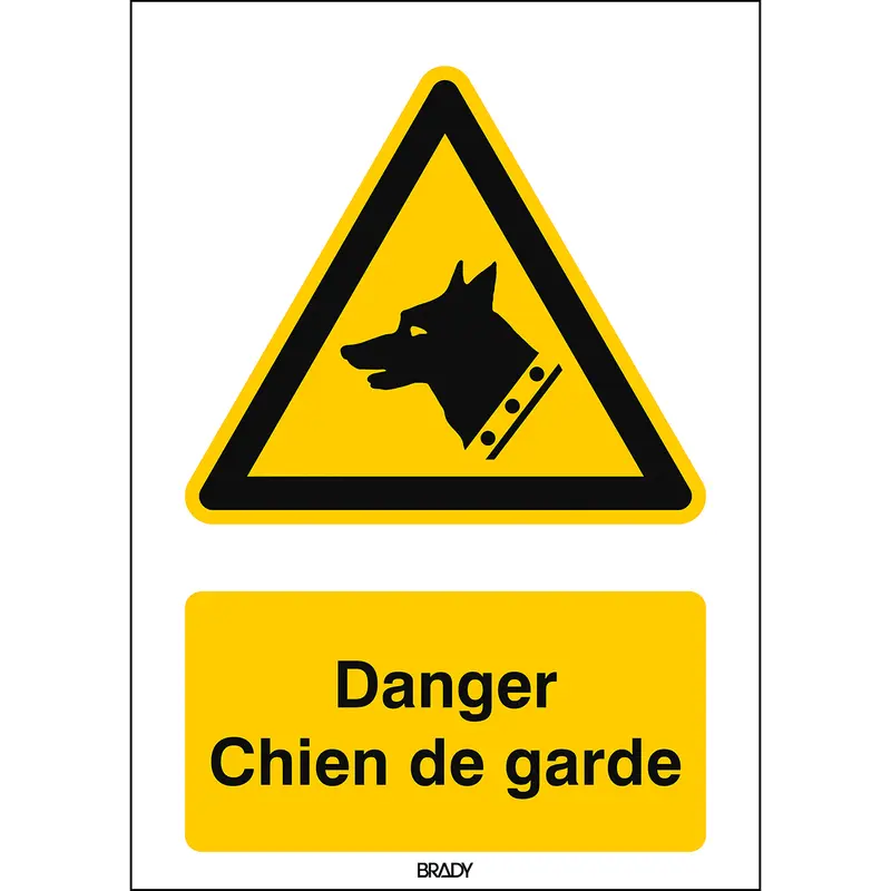 Signalisation ISO 7010 - Danger (produit francophone)
