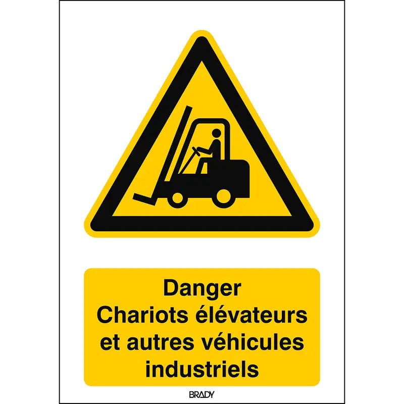Signalisation ISO 7010 - Danger (produit francophone)