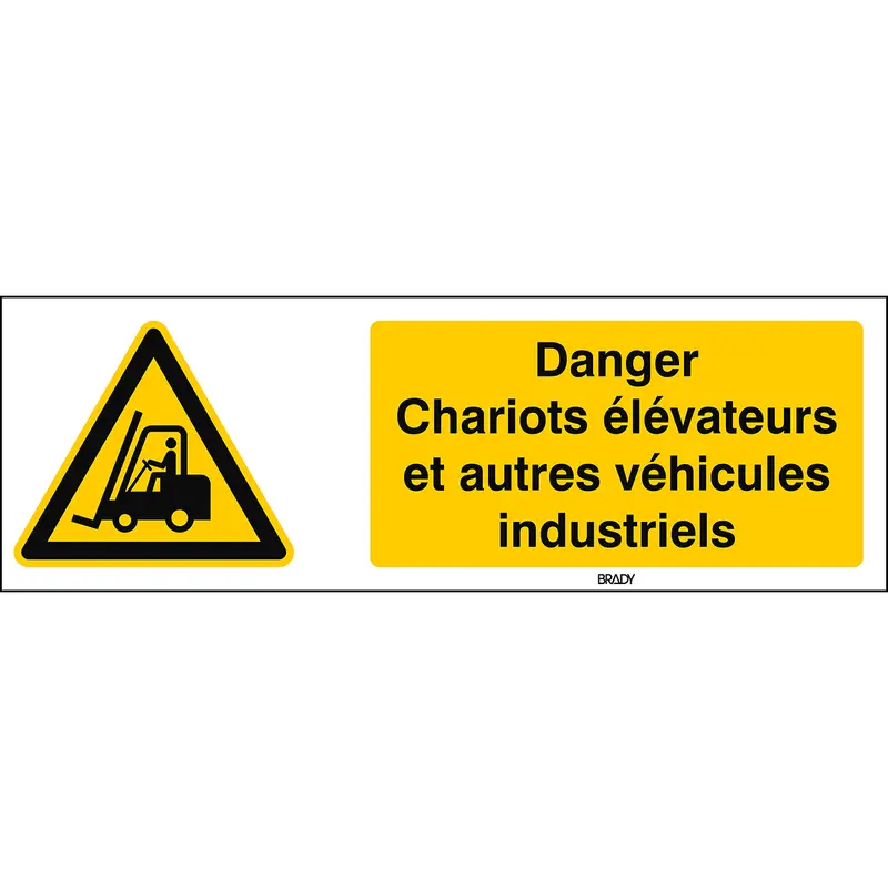 Signalisation ISO 7010 - Danger (produit francophone)