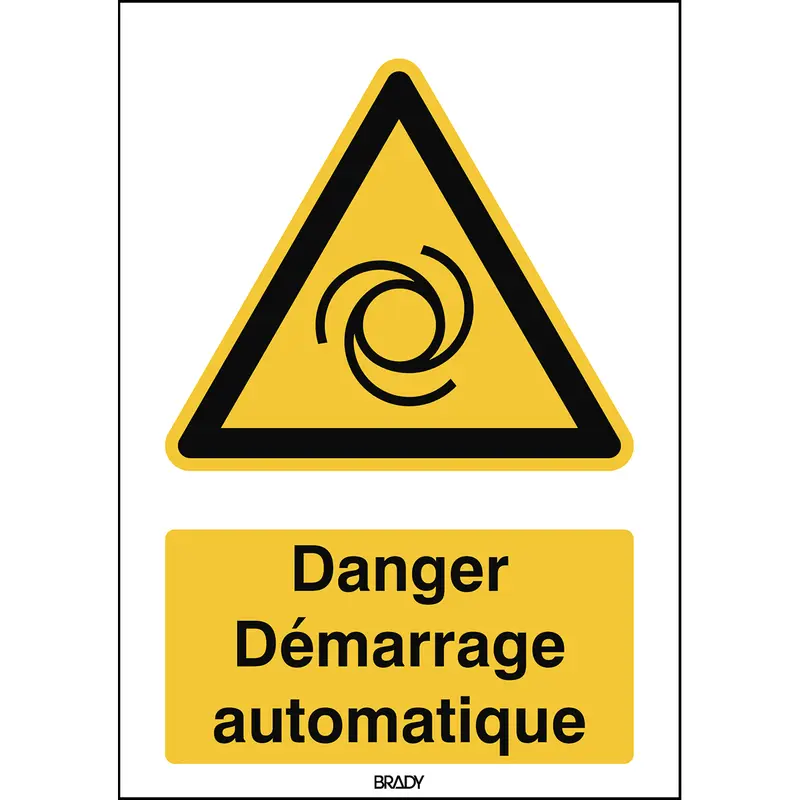 Signalisation ISO 7010 - Danger (produit francophone)