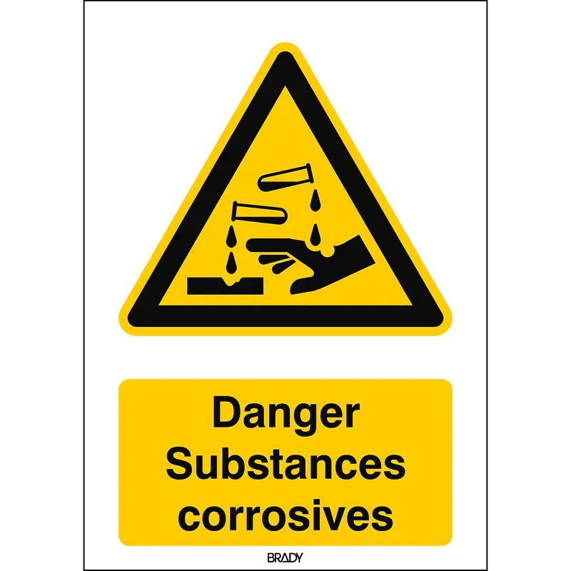 Signalisation ISO 7010 - Danger (produit francophone)
