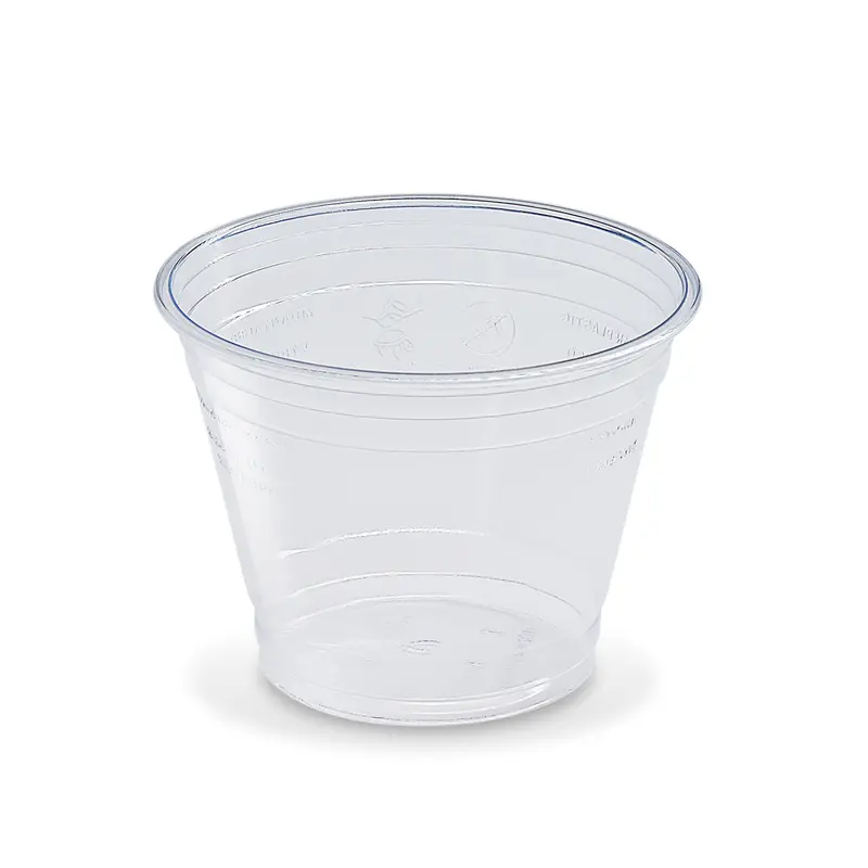 Smoothie-Becher 250 ml, rPET, glasklar, Ø 95 mm, 800 Stk.