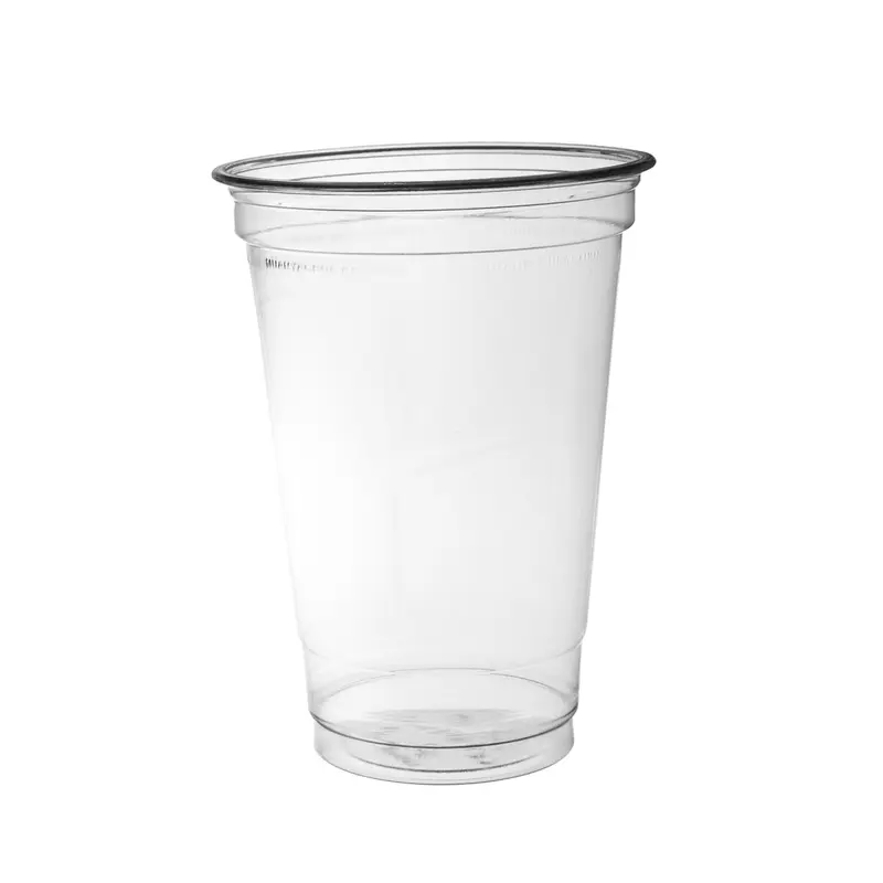 Smoothie-Becher – R-PET, 500 ml, Ø95 mm, transparent
