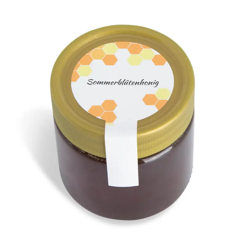 Sommerliche Sonja – Siegeletikett mit Frischesiegel 250g (Kunststoffdeckel)