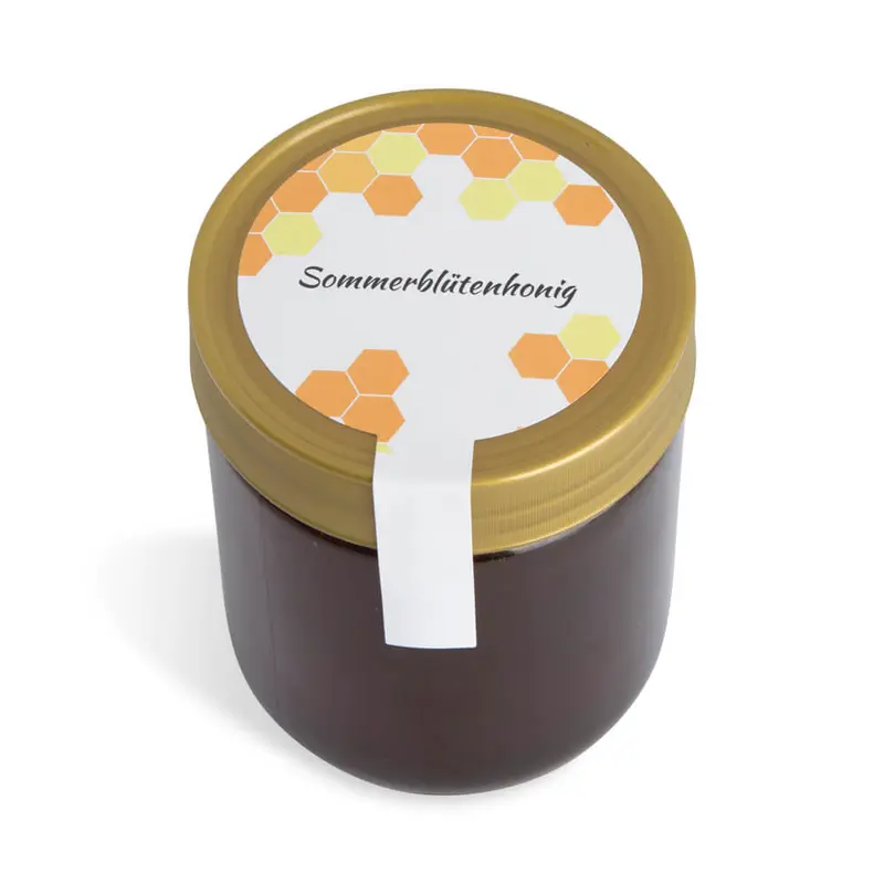 Sommerliche Sonja – Siegeletikett mit Frischesiegel 500g (Kunststoffdeckel)