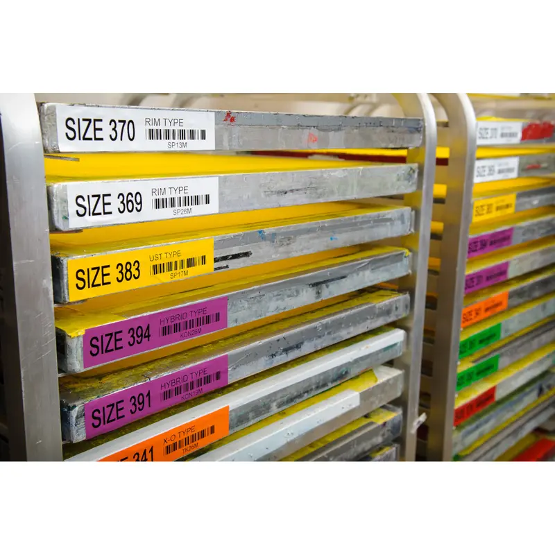 Spannungsableitende Polyimid-Etiketten für die Drucker BBP33/i3300