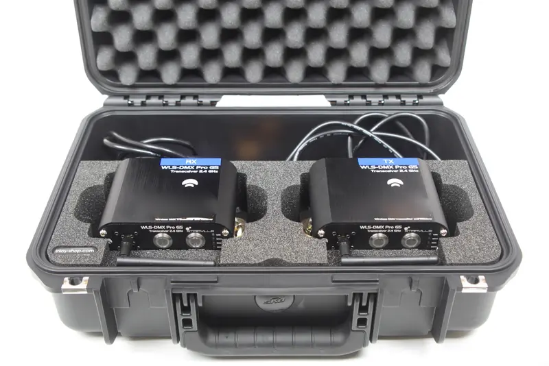Stairville WLS DMX Pro G5 2er Set Case inkl. Inlay