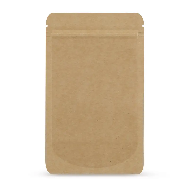 Standbodenbeutel Kraftpapier