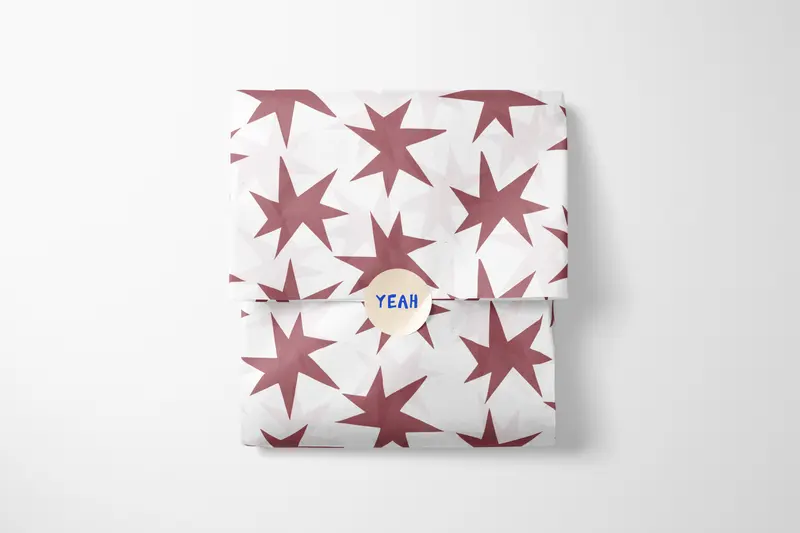 Stars Geschenkpapier