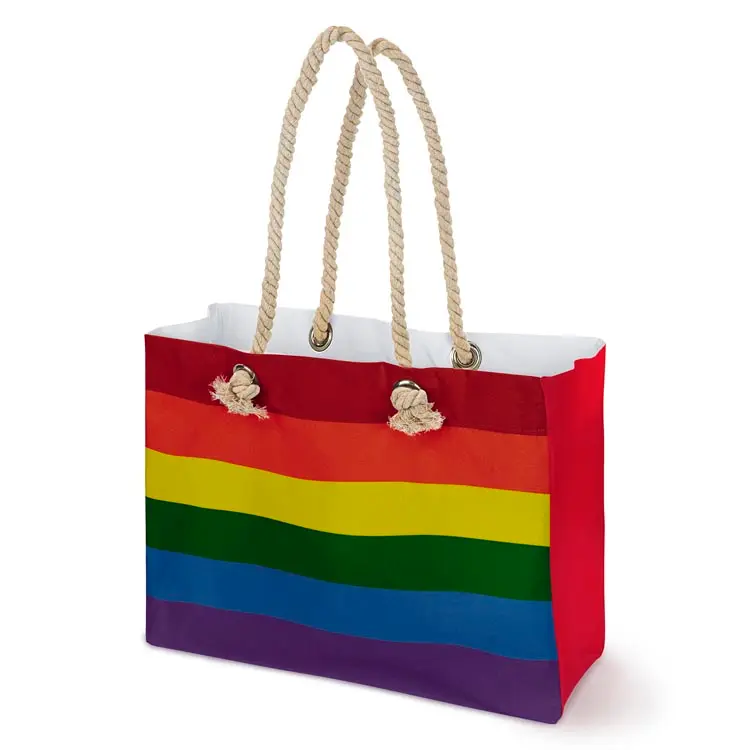 Strandtasche LGBT 42x15x15x38cm Griff