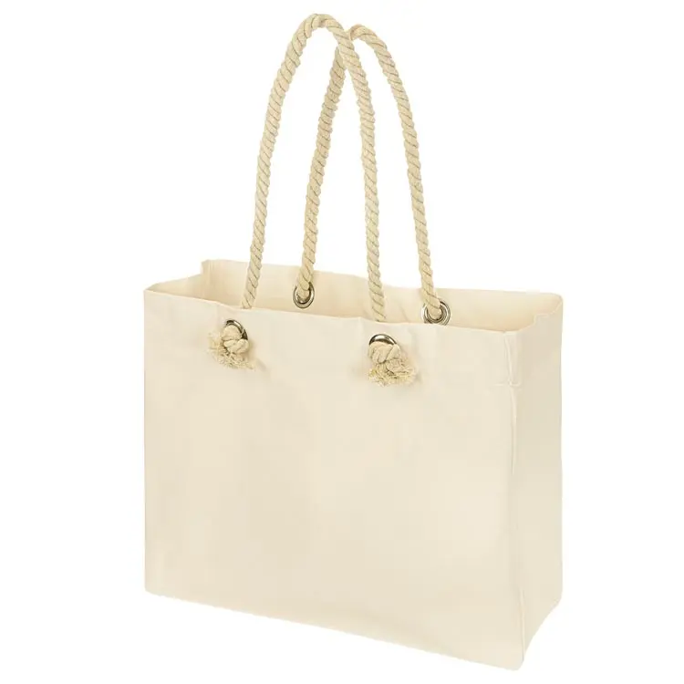 Strandtasche NATUR 42x15x15x38cm Griff