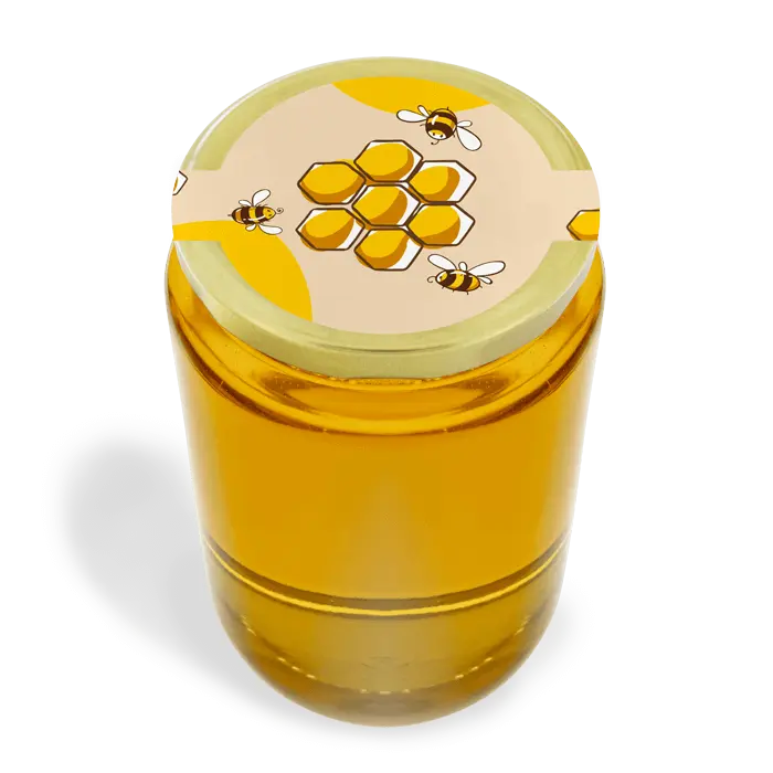Summende Susi – Siegeletikett mit doppeltem Frischesiegel 1000g (Twist-Off)