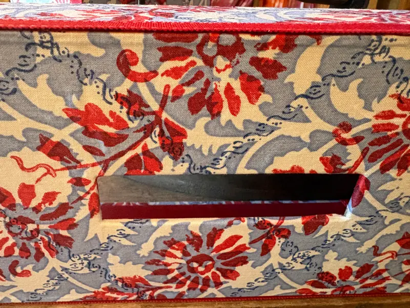 Taschentücher Box Handgedruckt