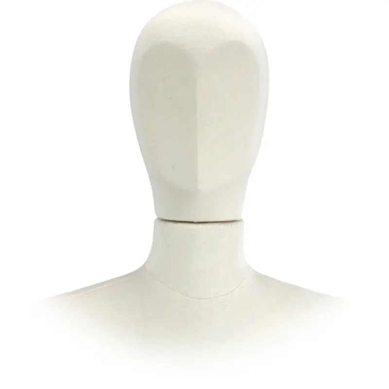 Tête femme pour buste de couture Vendôme