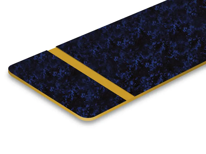Thins LT577-202 Saphirblau marm. / Gold