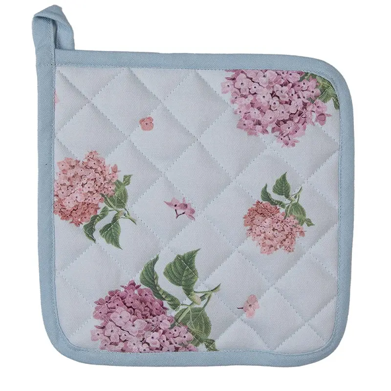 Topflappen Vintage Hortensien