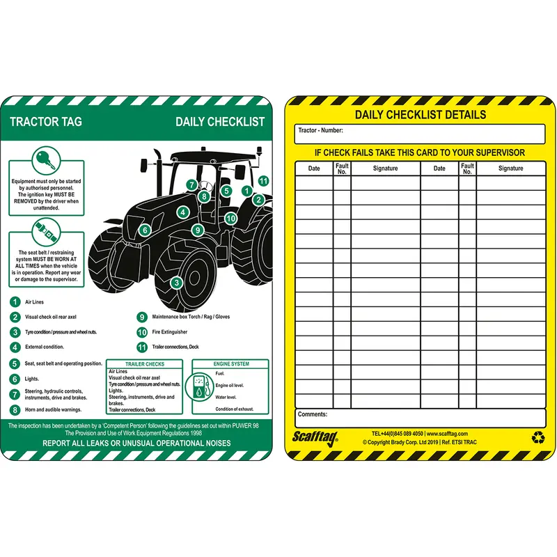 Tractor Tag