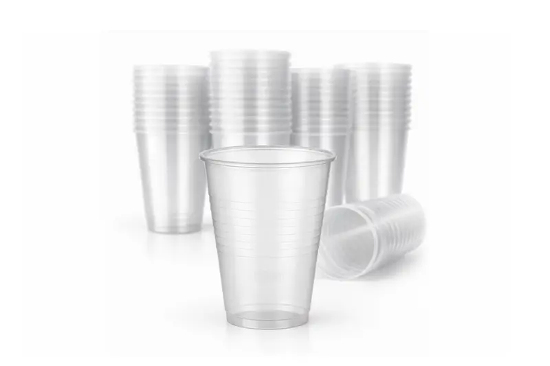 Trinkbecher Transparent 200 ml | Einwegbecher für Getränke