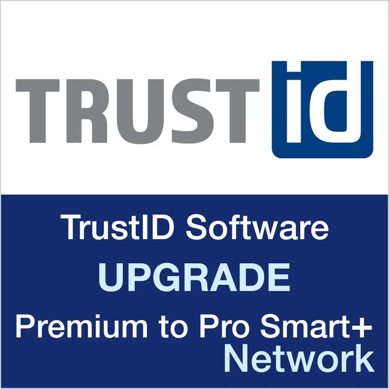TrustID-Software-Upgrade Premium auf Pro Smart Plus Network