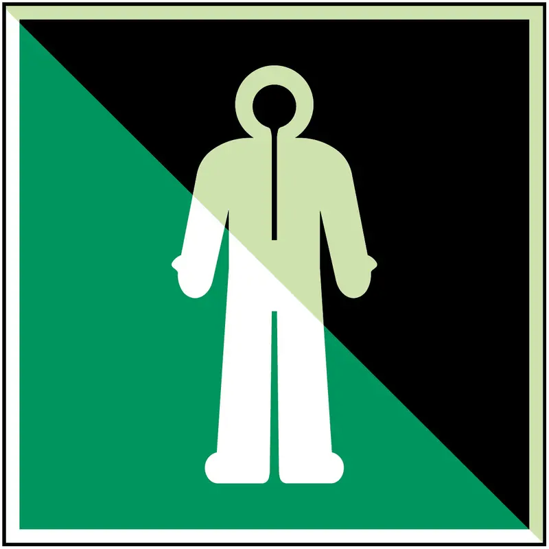Überlebensanzug - ISO 7010