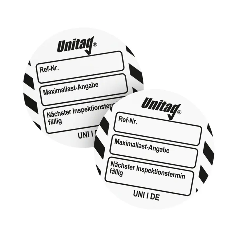Unitag Einsteckschild