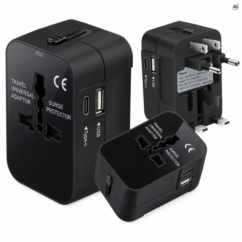 Universeller USB Reiseadapter