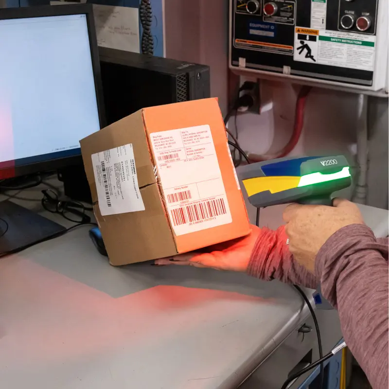V2200 kabelgebundenes Barcode-Lesegerät für die Industrie - 3 m langes