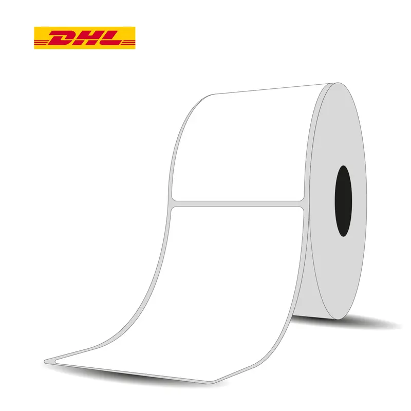 Versandetiketten 103x199mm für Desktop-Etikettendrucker mit 1 Zoll Rollenkern