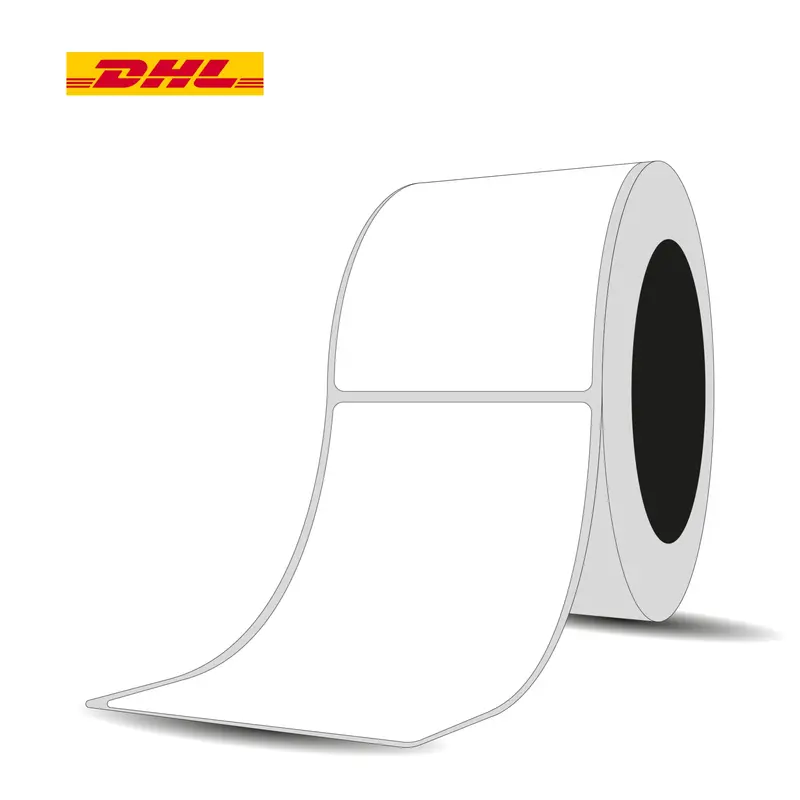 Versandetiketten 103x199mm für Industrie-Etikettendrucker mit 3 Zoll Rollenkern