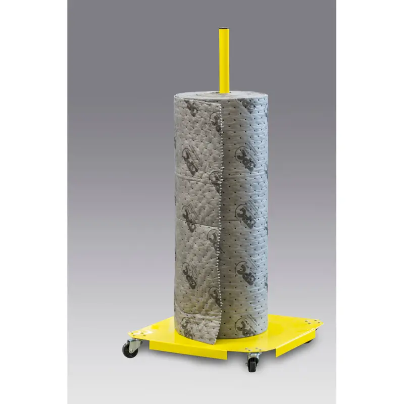 Vertikaler Rollenspender für Rollen mit einer Breite von 1 m